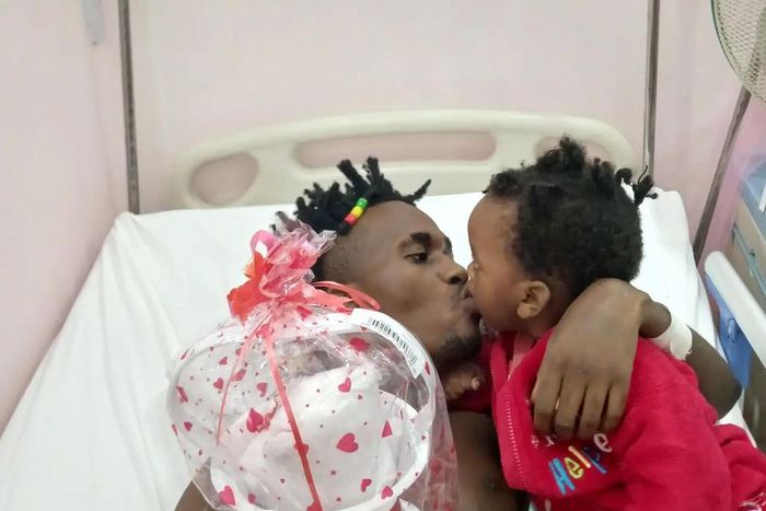Carol Katrue & Miracle Baby showered with love as they celebrate son's birthday in hospital