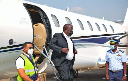 Former Interior Cabinet Secretary Fred Matiang’i during a past trip