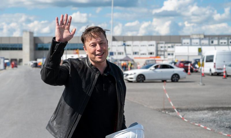 Tesla CEO Elon Musk Elon Musk stands on the construction site of the Tesla factory in Grnheide near Berlin, May 17, 2021. He revealed in a tweet that he's now living in a rented house in Boca Chica, Texas, that costs $50,000.Christophe Gateau/picture a...