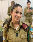 Gilad Milo's daughter Lia during training with the Israeli army