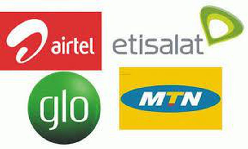 Airtel, Etisalat, Glo and MTN and the four major mobile network operators in Nigeria.