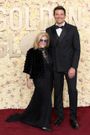 : (L-R) Gloria Campano and Bradley Cooper attend the 81st Annual Golden Globe Awards at The Beverly Hilton on January 07, 2024 in Beverly Hills, California. (Photo by Kevin Mazur/Getty Images)