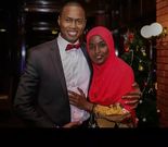 NTV news anchor Salim Swaleh with his wife