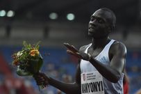 Kenyan middle-distance runner Emmanuel Wanyonyi competes men s 800 m during Golden Spike, international athletic meet of Continental Tour - Gold category in Ostrava, Czech Republic, May 31, 2022.