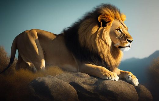 Majestic Lion [Prompthunt]