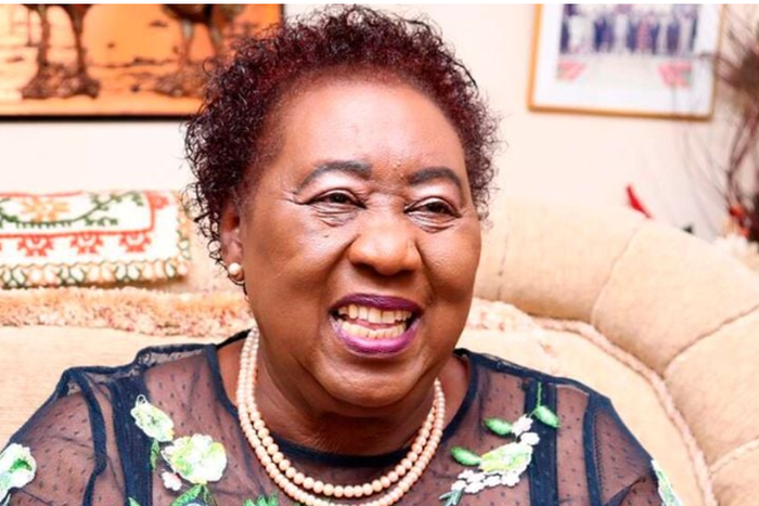 Retired politician and former MP Zipporah Kittony