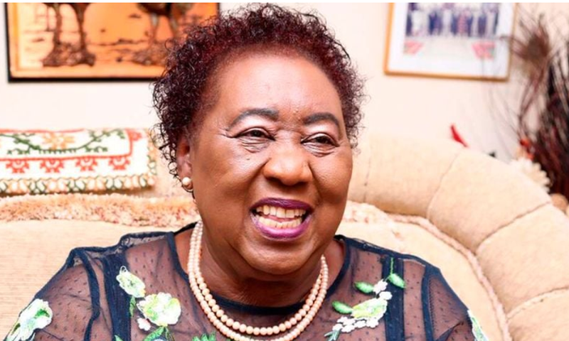 Retired politician and former MP Zipporah Kittony