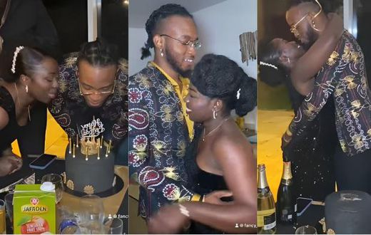 Akothee’s daughter Fancy pampers bae with love on his birthday