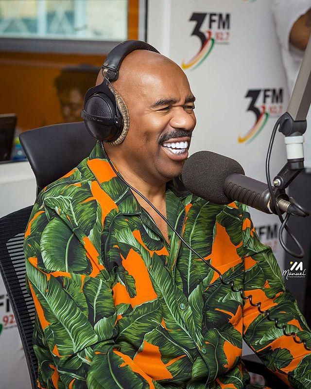 TV host and comedian, Steve Harvey