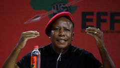 South African politician Julius Sello Malema