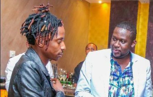 Eric Omondi and Mwalimu Churchill