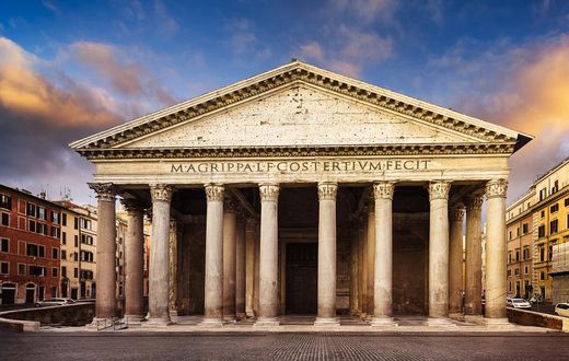 The pantheon is one of the oldest buildings that's still in use today [imhussain]