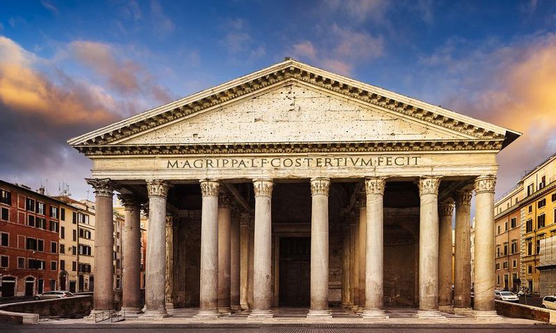 The pantheon is one of the oldest buildings that's still in use today [imhussain]