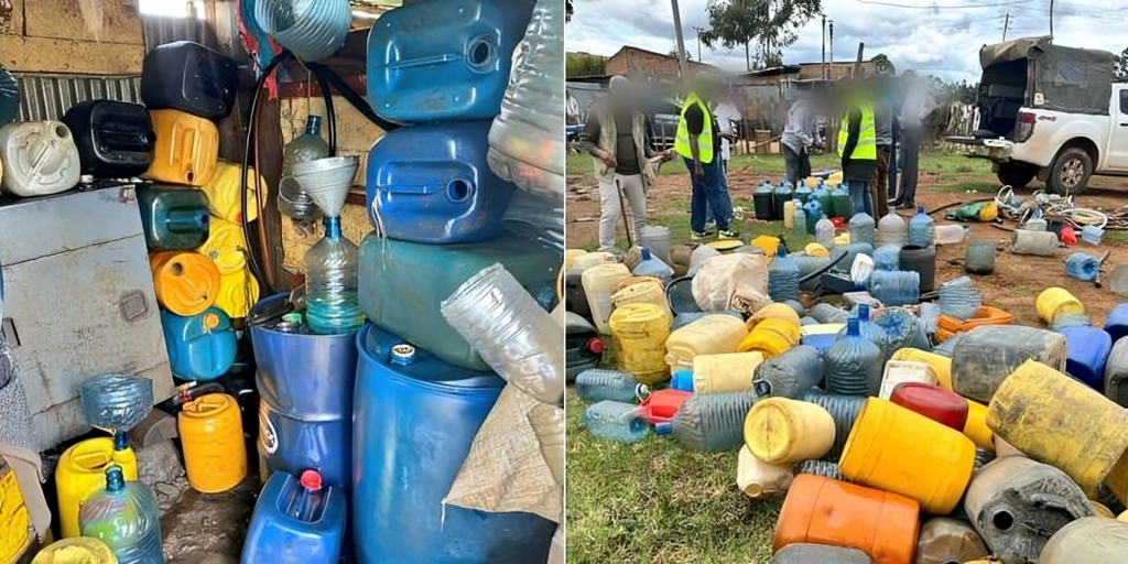 41 arrested, 5 trailers impounded as DCI raid yard linked to Nairobi fuel siphoning gang