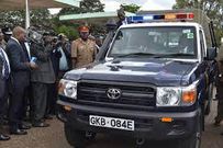 Kenya Police Vehicle