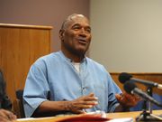 O.J. Simpson attends a parole hearing at Lovelock Correctional Center July 20, 2017 in Nevada.Jason Bean-Pool/Getty Images