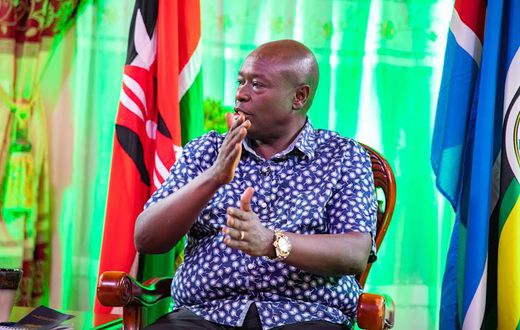 Deputy President Rigathi Gachagua who has more than 550,000 followers on Twitter lost his blue tick on Sunday, April 09.