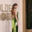 Taylor Swift attends the 81st Annual Golden Globe Awards at The Beverly Hilton on January 07, 2024 in Beverly Hills, California. (Photo by Amy Sussman/Getty Images)