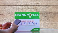 Lipa na mpesa till