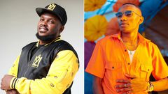 A collage of Nonini and Influencer Brian Mutinda