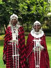 Red & White- colours of the Maasai Sidai Designs