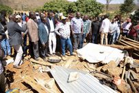 Deputy President Rigathi Gachagua visits evicted families in Nakuru county