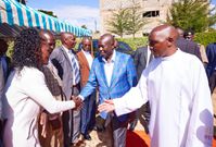 Deputy President Rigathi Gachagua attending a Holy Mass at Sacred Heart Endarasha Catholic Church, Kieni Constituency, Nyeri County.