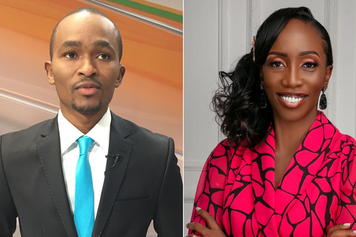 From left: Sam Gituku & Yvonne Okwara