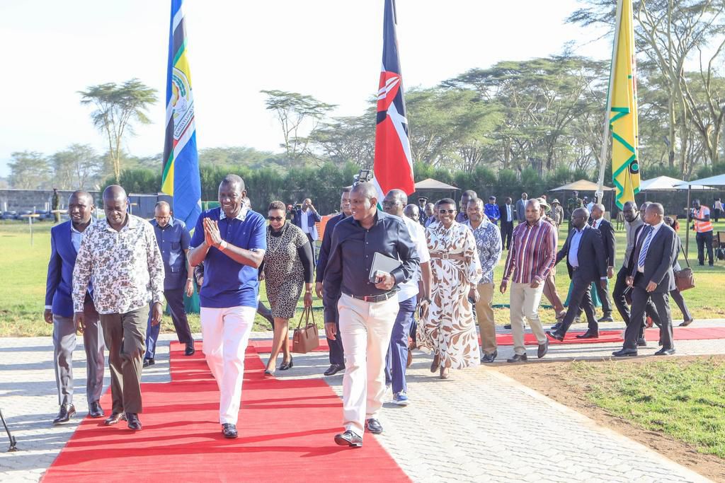 President William Ruto during the joint National Executive Retreat and Parliamentary Group consultative meeting held in Naivasha, Nakuru county,