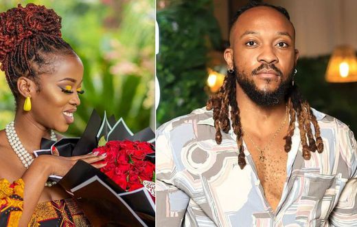 Corazon Kwamboka and baby daddy Frankie JustGymIt