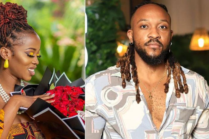 Corazon Kwamboka and baby daddy Frankie JustGymIt