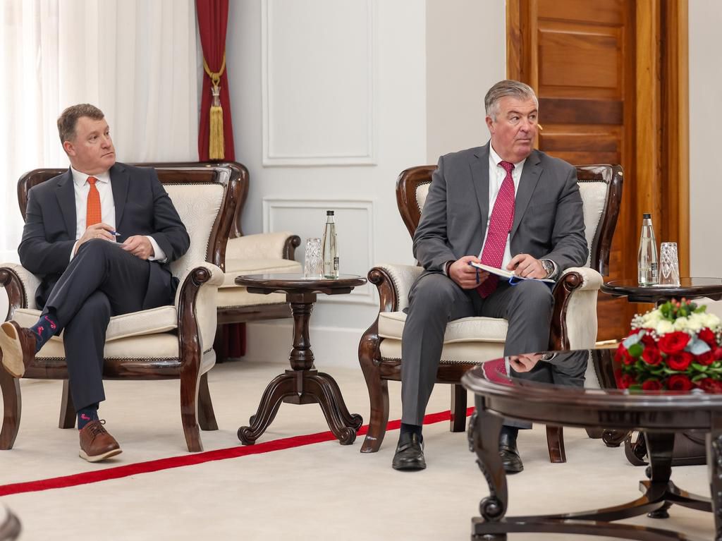 U.S. officials during President William Ruto's meeting with Director of the United States Central Intelligence Agency (CIA), William J. Burns on Monday, January 15, 2024