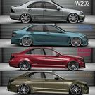 Evolution of Mercedes Benz C Class