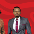 A collage showing Tanzanian singer Diamond Platnumz with Kenyan singer Willy Paul