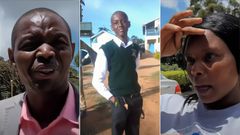 A collage of Joseph Kaimenyi, Emmanuel Kirima and Lisa Mwongeli
