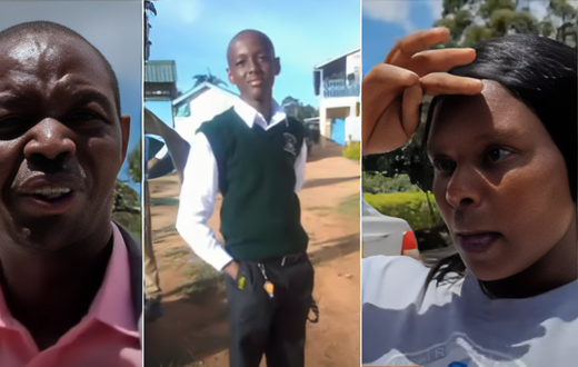 A collage of Joseph Kaimenyi, Emmanuel Kirima and Lisa Mwongeli