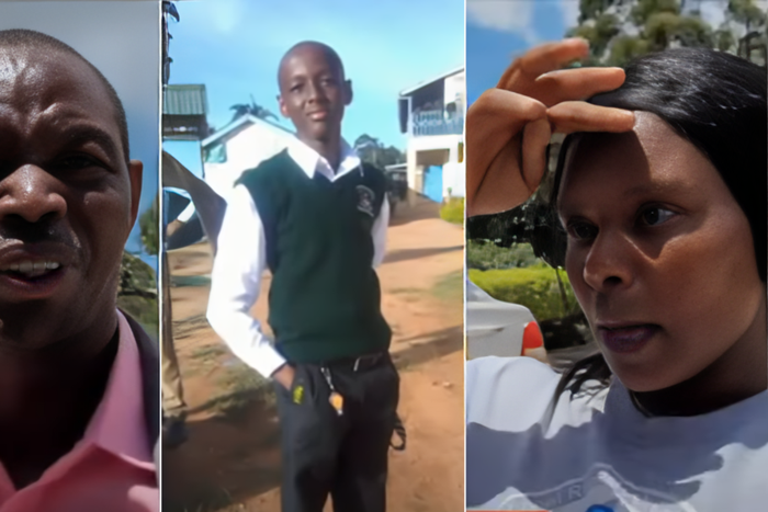 A collage of Joseph Kaimenyi, Emmanuel Kirima and Lisa Mwongeli