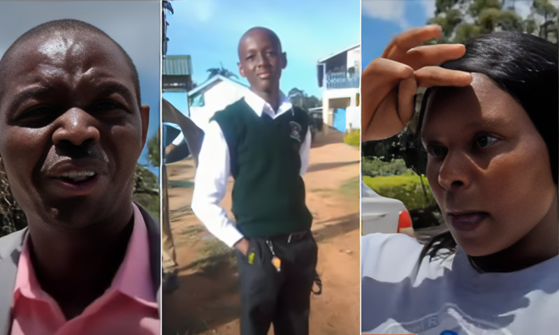 A collage of Joseph Kaimenyi, Emmanuel Kirima and Lisa Mwongeli