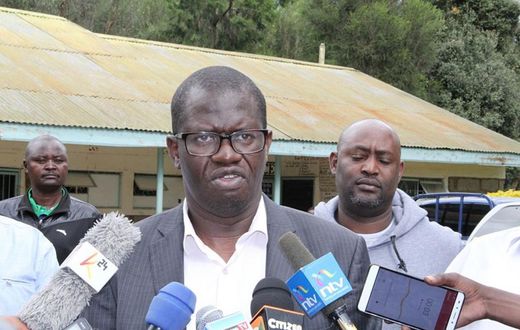 Chief Pathologist Johansen Oduor