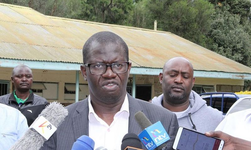 Chief Pathologist Johansen Oduor