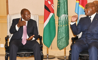 President of Kenya William Ruto and President of DRC Felix Tshisekedi