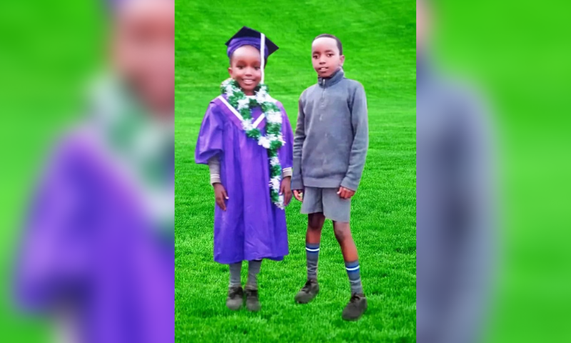 The late Precious Nyambura and Ian Mwangi [Photo: Twitter]
