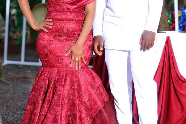 Milly Wa Jesus' brother Leon & his bride Diana