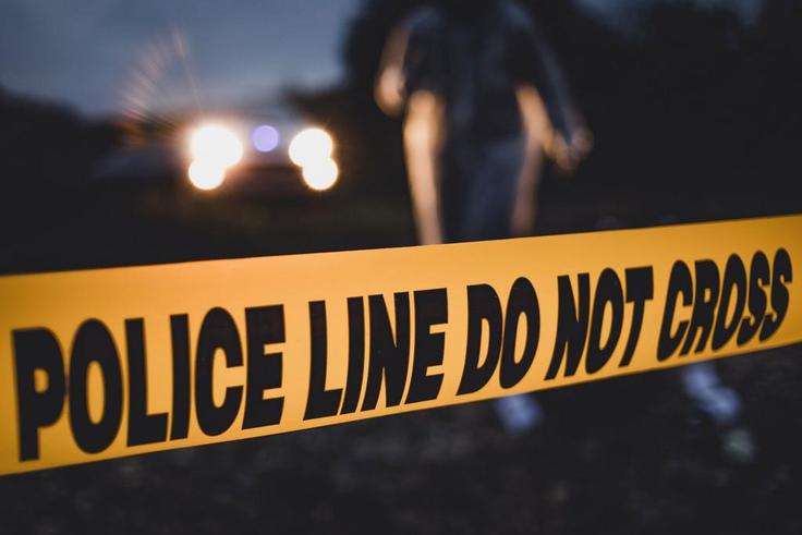 A stock image of a police crime scene.Milan Markovic/Getty Images