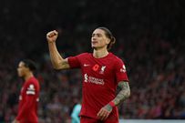 Darwin Nunez looks set to miss Liverpool's trip to Brighton on Saturday