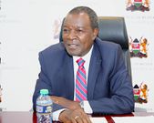Treasury CS Njuguna Ndungu chairing a meeting in December 2022