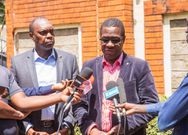 Jeremiah Kioni and Opiyo Wandayi at Kalonzo's home