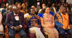 Deputy President Rigathi Gachagua makes a special appearance at Bahati and Diana Marua's  'The Bahati's Empire' reality show launch event on June 6, 2024