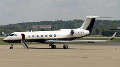 Gulfstream G550 jet attached to the Federal Bureau of Investigations