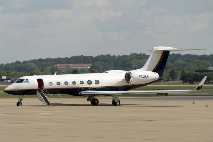 Gulfstream G550 jet attached to the Federal Bureau of Investigations